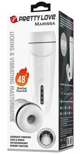 Automatische Stroker Marissa Pretty Love Likken-Trillen – 2/8