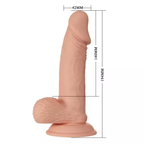 Realistischer Dildo Zebulon Beautiful 14 x 3,7cm – 9/9
