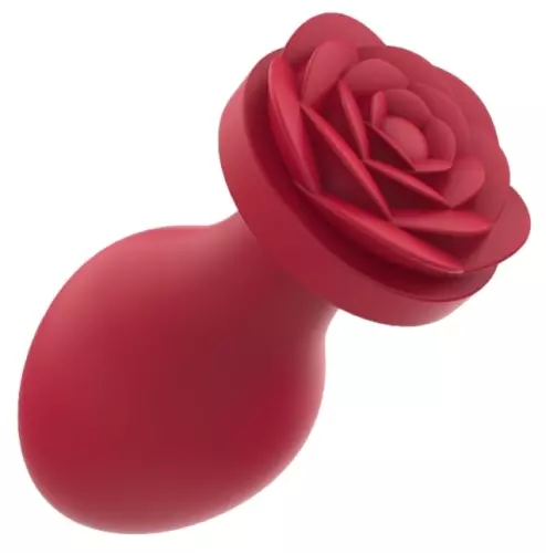 Set von 3 Schmuckplugs Rosa Rosen – 2/2