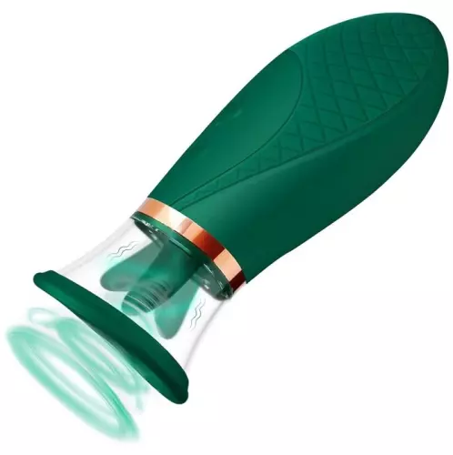 Saug-Stimulator HONEY PISTIL Grün – 1/2