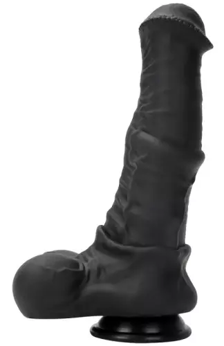 Pferdesilikon-Dildo Centaura M 16 x 5,5cm Schwarz – 2/4