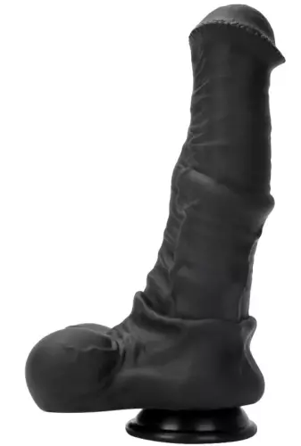 Paard dildo Centaura L 18 x 6.5cm Zwart – 2/6