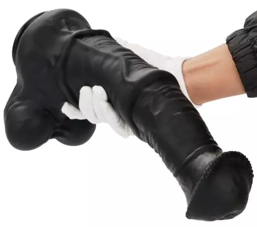 Paard dildo Centaura L 18 x 6.5cm Zwart – 6/6