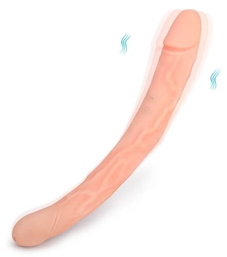 Double Vibrating Dildo King 3 31 x 4cm