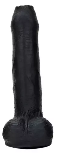 Silikon-Dildo Nopi 16 x 4cm Schwarz – 3/4