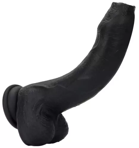Silikon-Dildo Nopi 16 x 4cm Schwarz – 4/4