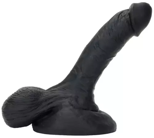 Silikon-Dildo Bigball 14 x 4cm Schwarz – 1/2