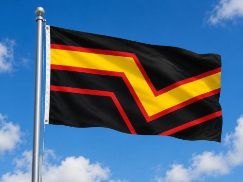 Rubber Flag 90 x 150cm