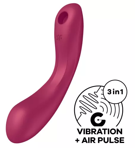 Klitoris-Stimulator Curvy Trinity 1 Satisfyer Rosa – 10/10