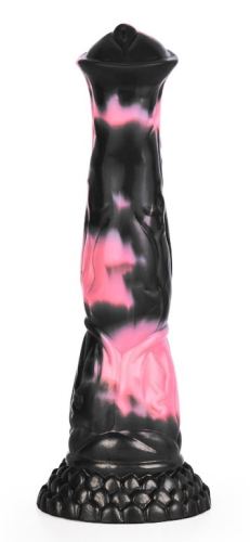 Animal Dildo BODULF 25 x 6cm Black-Pink