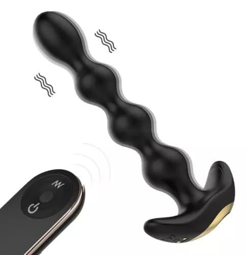 Anale plug met Balletjes Austin 16 x 3.2cm – 1/3