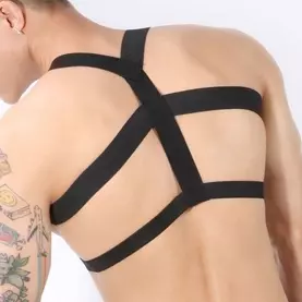 Elastisches Harness Multi Band Schwarz – 2/2