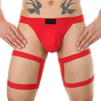String with elastic bands Clelio Red