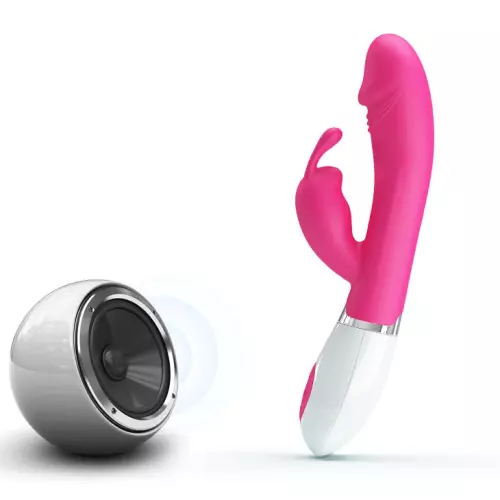 Vibrator Rabbit Gene Voice Controle Rosa – 2/12