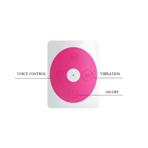 Vibrator Rabbit Gene Voice Controle Rosa – 6/12