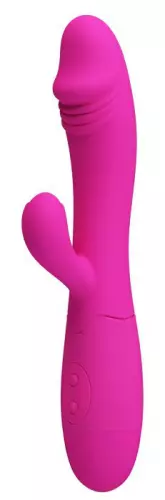 Vibromasseur Rabbit Snappy 9.5 x 3.2cm Rose – 1/12