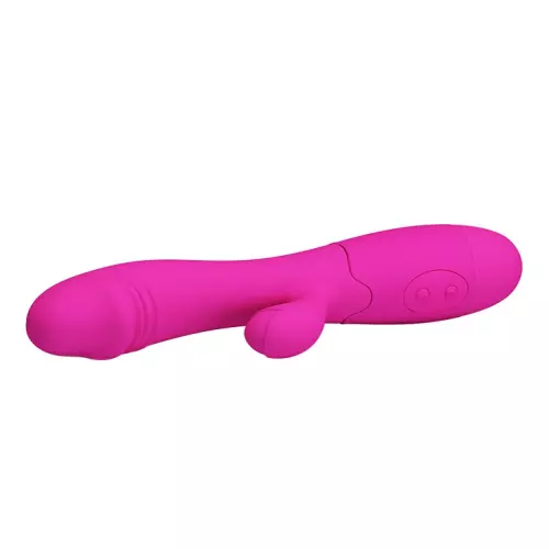 Vibromasseur Rabbit Snappy 9.5 x 3.2cm Rose – 8/12