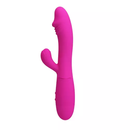 Vibromasseur Rabbit Snappy 9.5 x 3.2cm Rose – 9/12