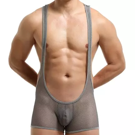 Sexy Singlet Tocki Grau – 1/4