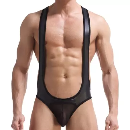 Jock-Singlet Motor Schwarz – 1/4