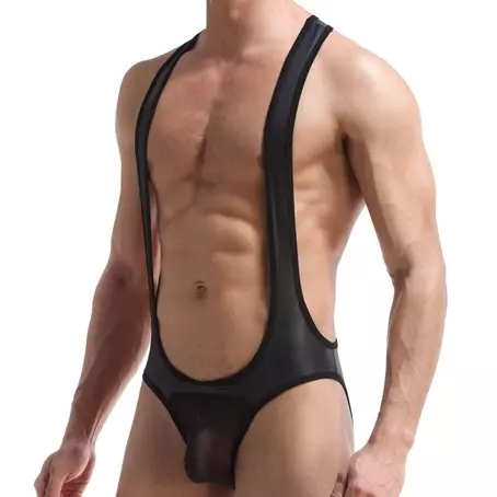 Jock-Singlet Motor Schwarz – 3/4