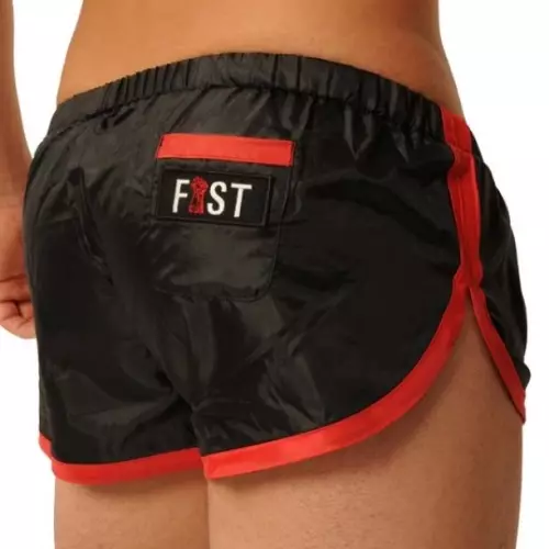 Korte broek Fist Zwart-Rood – 2/6