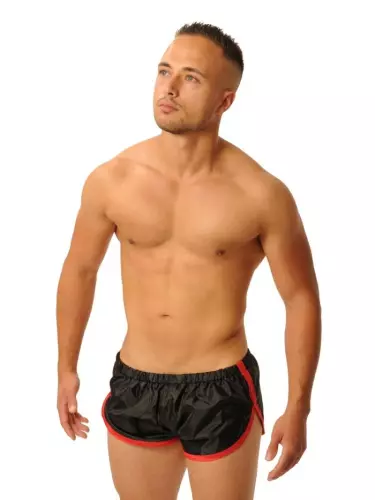 Korte broek Fist Zwart-Rood – 3/6