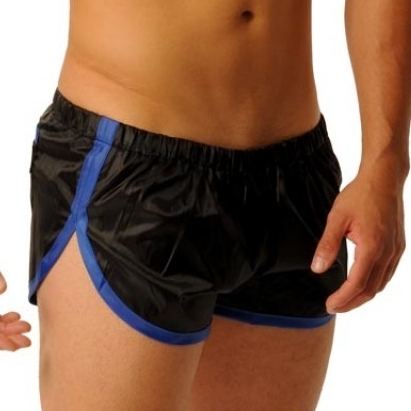 Korte broek Fist Zwart-Blauw