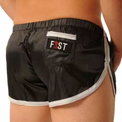 Kurze Hose Fist Schwarz-Weiß – 2/6