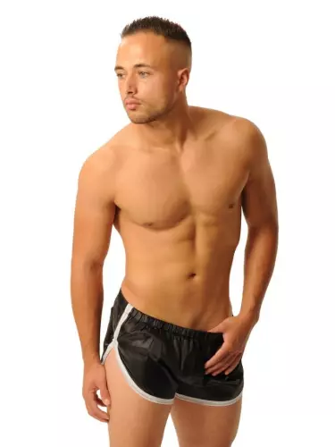 Kurze Hose Fist Schwarz-Weiß – 3/6