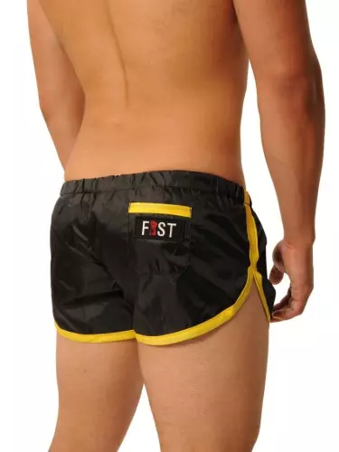 Kurze Hose FIST Schwarz-Gelb – 6/6