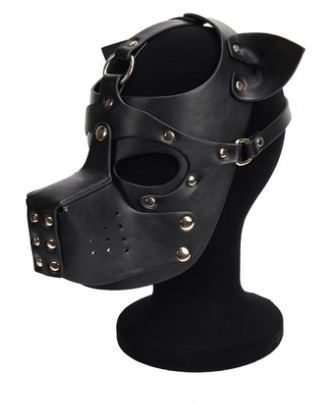 Puppy masker Dog Ixo Zwart