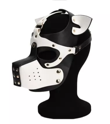 Puppy Dog Ixo Mask Black-White – 1/2