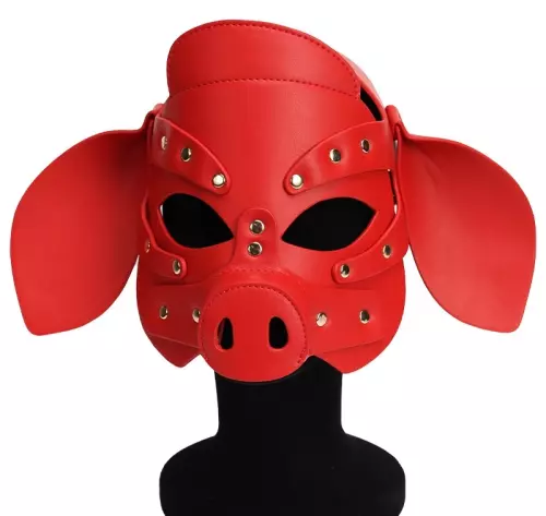 Pig Grox Maske Rot – 2/2