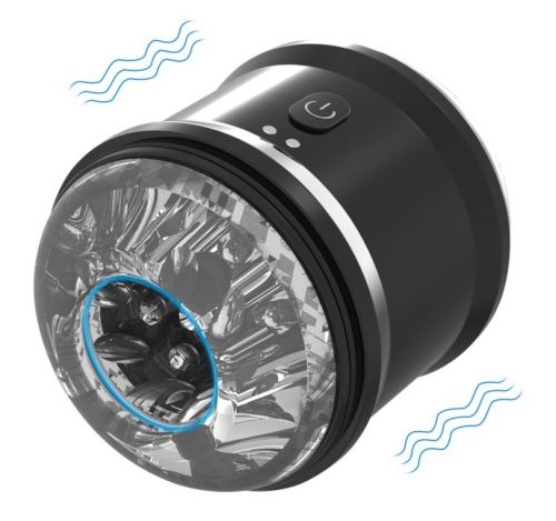 Vibrerend masturbator Ludick 10 Vibraties