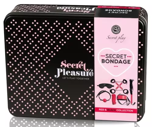 SM Kit Secret Play 8 Teile Schwarz-Rot – 2/2