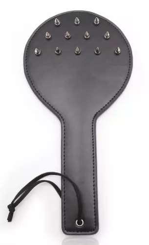 Paddel mit Metallspitzen 30 x 15cm Schwarz – 1/3