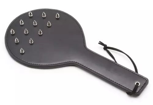 Paddel mit Metallspitzen 30 x 15cm Schwarz – 2/3