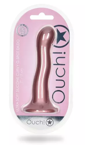 Plug Curvy G-Spot 17 x 3.5cm Rosa – 2/5