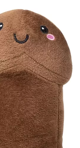 Plüsch Penis 28cm Braun – 4/6
