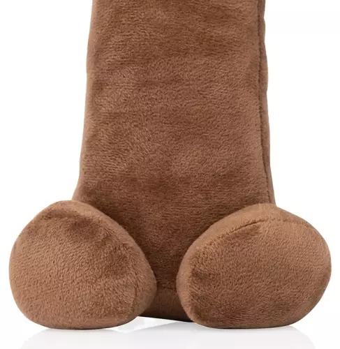 Plüsch Penis 28cm Braun – 5/6