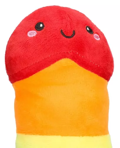 Rainbow Penis Plush Toy 30cm – 3/6