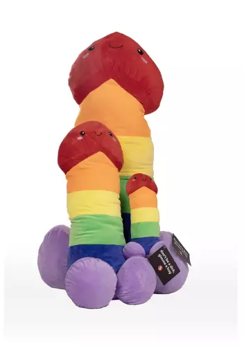 Rainbow Penis Plush Toy 30cm – 6/6