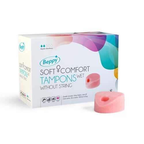 Beppy - Wet Tampons - Schachtel mit 8
