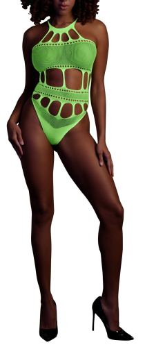Neon Green Greek Neckline Body