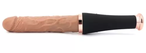 Gode mit Griff Vibrier- und Stoßfunktion Baseballschläger 20 x 4cm – 4/7