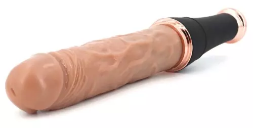 Gode mit Griff Vibrier- und Stoßfunktion Baseballschläger 20 x 4cm – 5/7