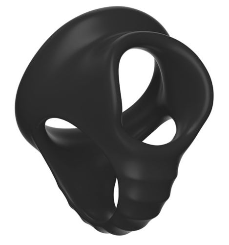 Splity Black Silicone Ballstretcher