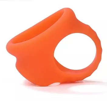 Ballstretcher aus Silikon Splity Orange – 2/3