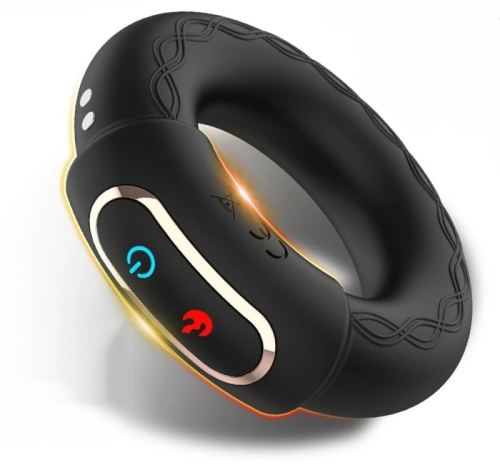 Warm Heating Vibrating Cockring 40mm